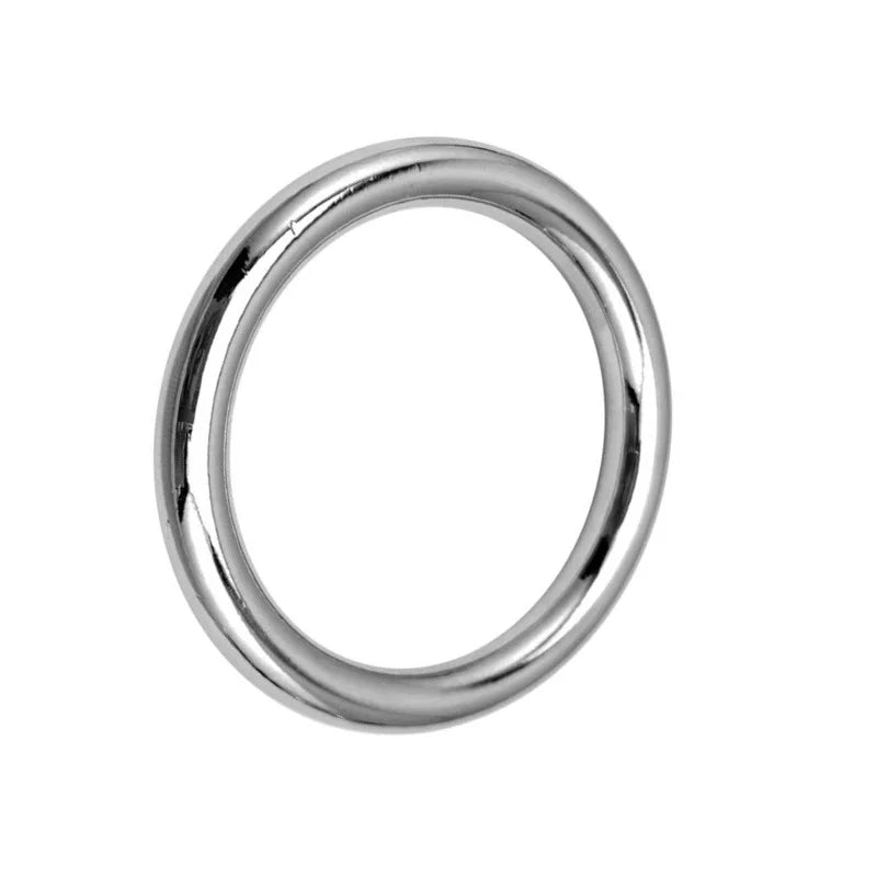 Ejaculation blocking metal ring