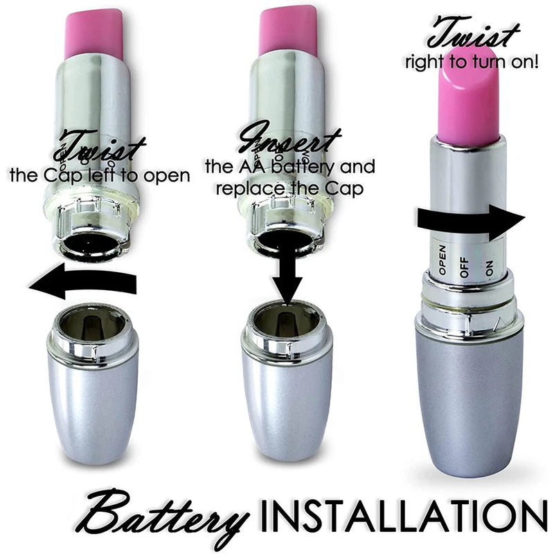 Lipstick-shaped sexual stimulator