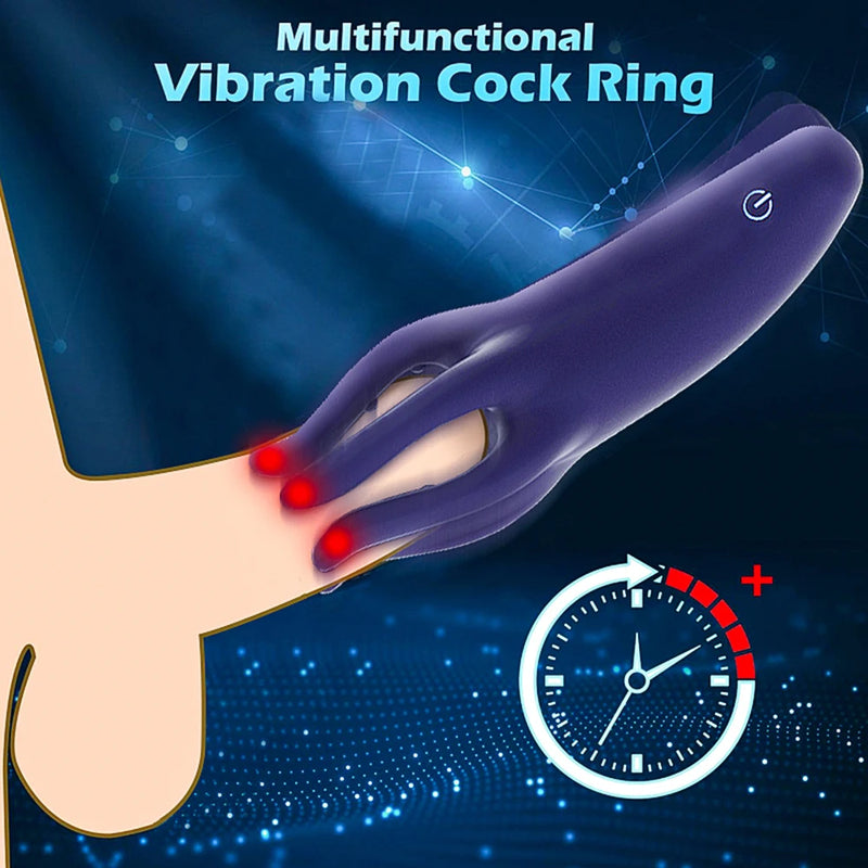 Glans penis vibrator
