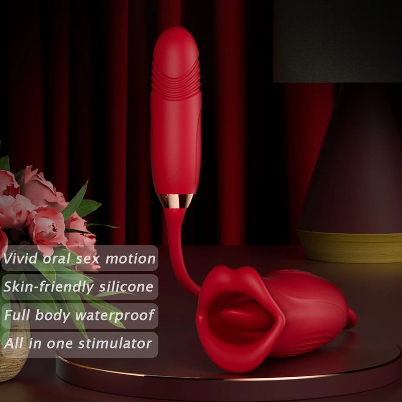 Tongue Suction Vibrator for Women
