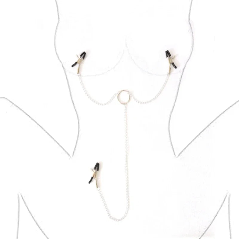 Erotic nipple clip