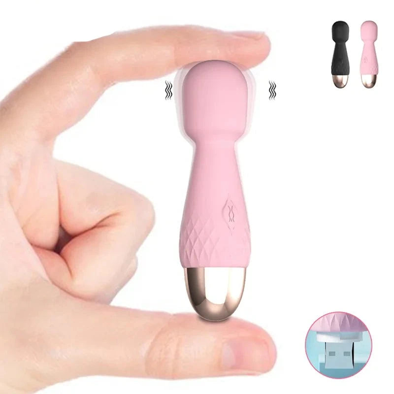Mini clitoral vibrator