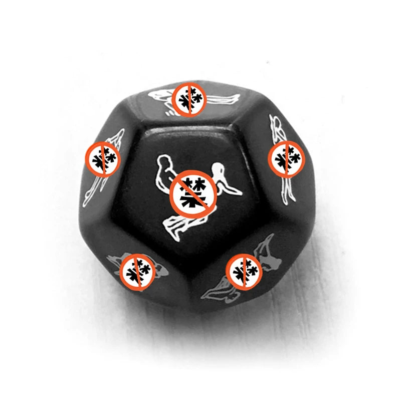 Position dice sex toy