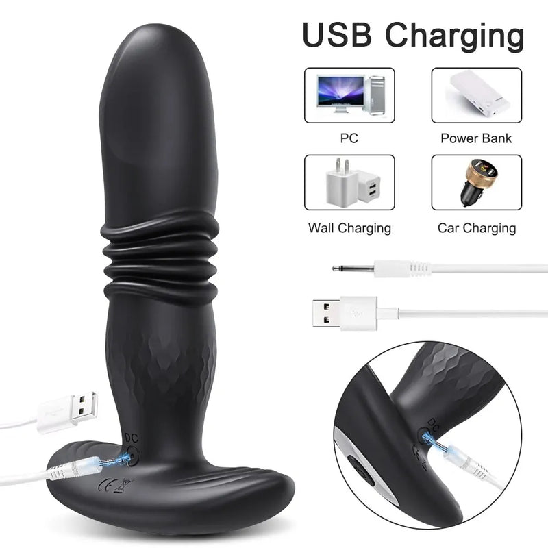 Vibrating anal plug