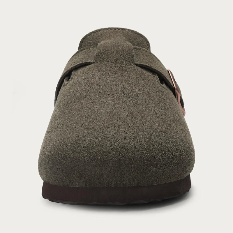 winter suede slippers